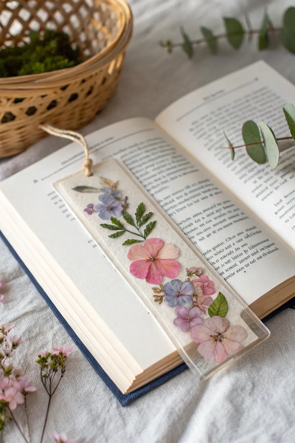 Celebrate Mother's Day with a touch of nature and elegance. 🌿📖 #PressedFlowerBookmark