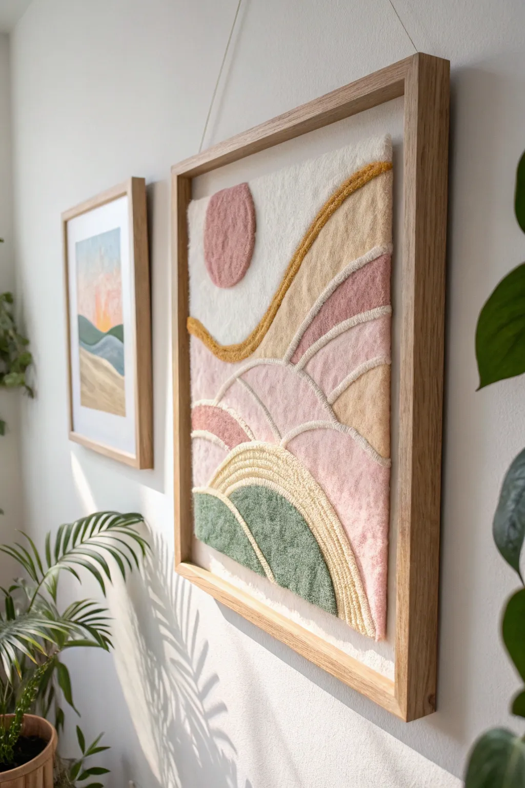 Bring your walls to life with whimsical needle felted art – where wool meets imagination.