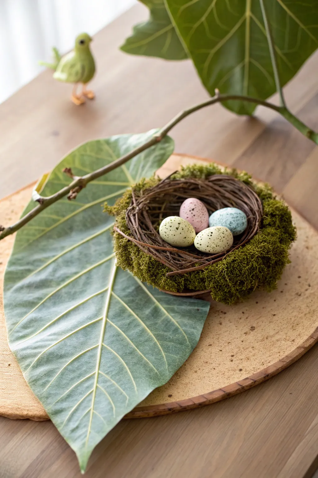 Craft a cozy corner of nature with these Giant Leaf Nests, bringing the outdoors to your creative space.