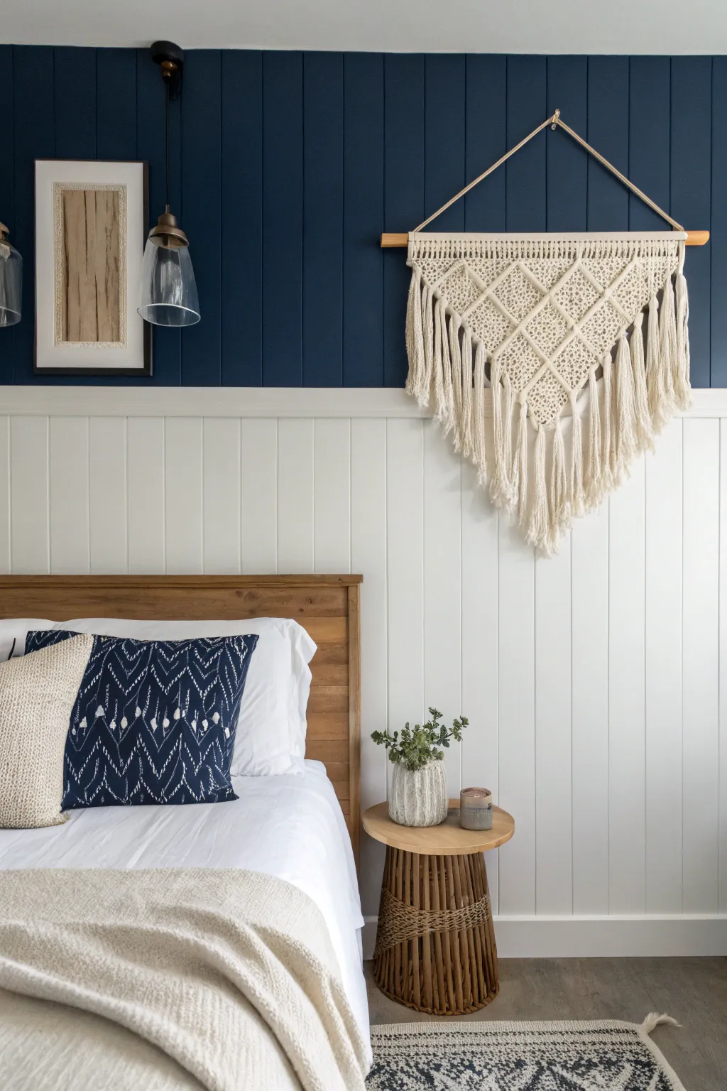 Discover the elegance of two-tone contrast in your space: minimalism meets bold creativity.