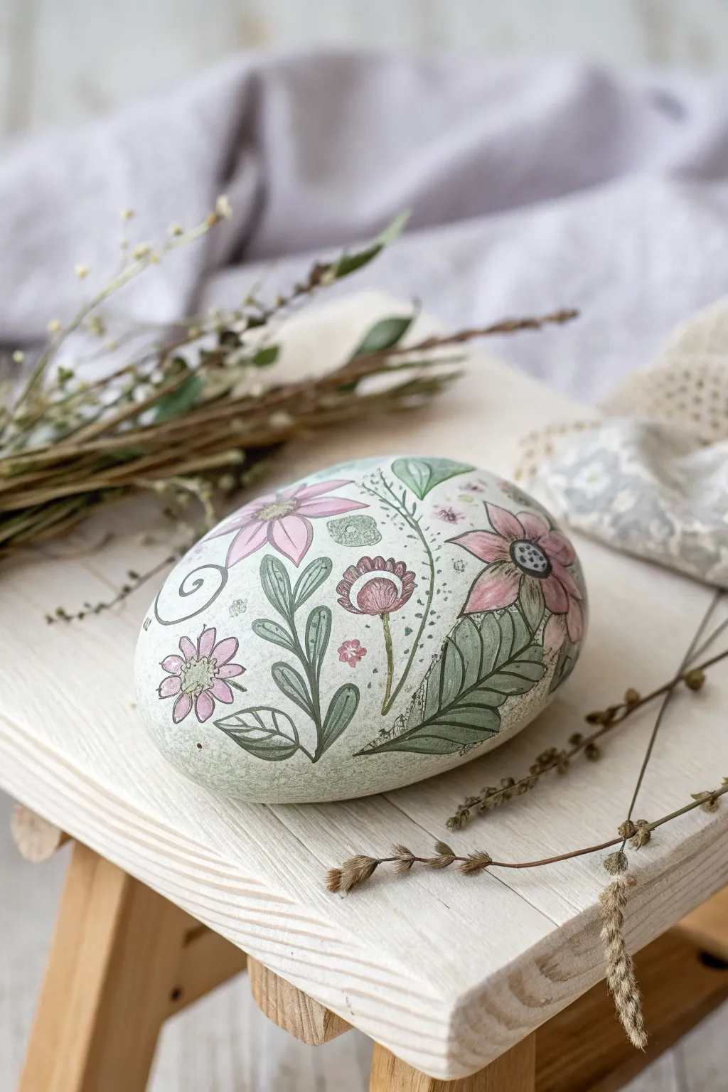 Transform everyday rocks into enchanting garden markers with a touch of whimsy and Boho charm.
