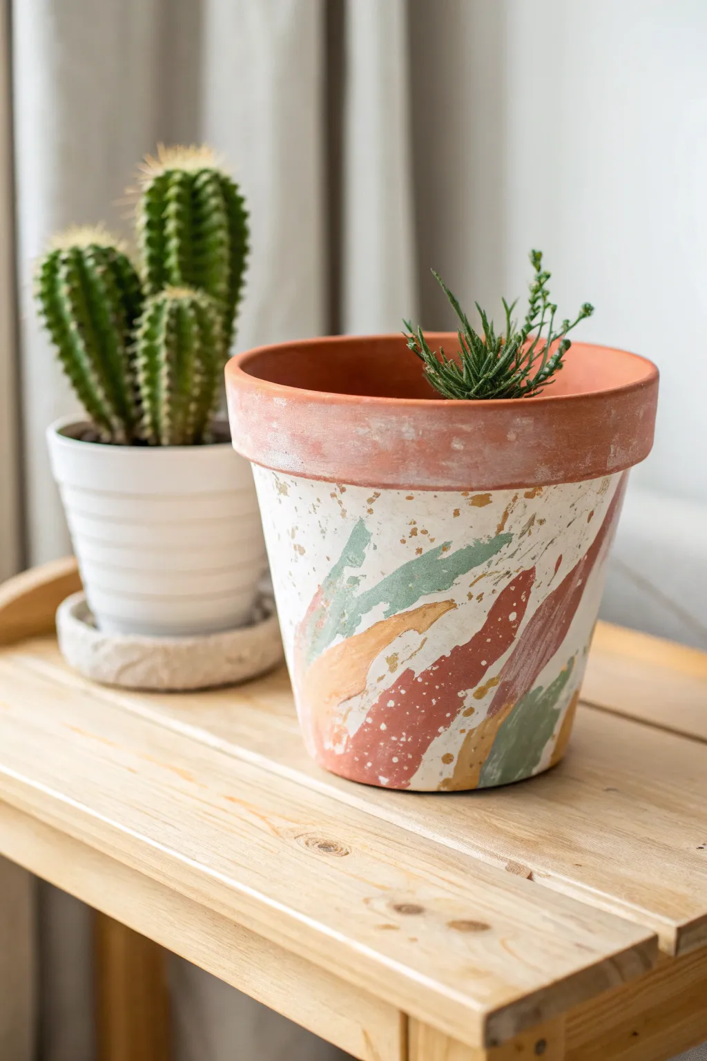 Unleash your creativity with abstract artistry: a perfect blend of minimalist elegance and boho charm.