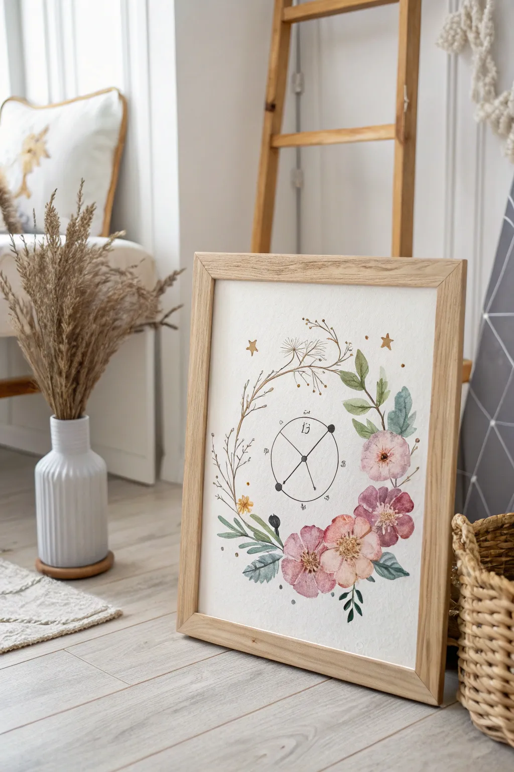 Celestial beauty meets personalized artistry in this zodiac-inspired masterpiece. Perfect for a thoughtful gift that speaks to the stars.