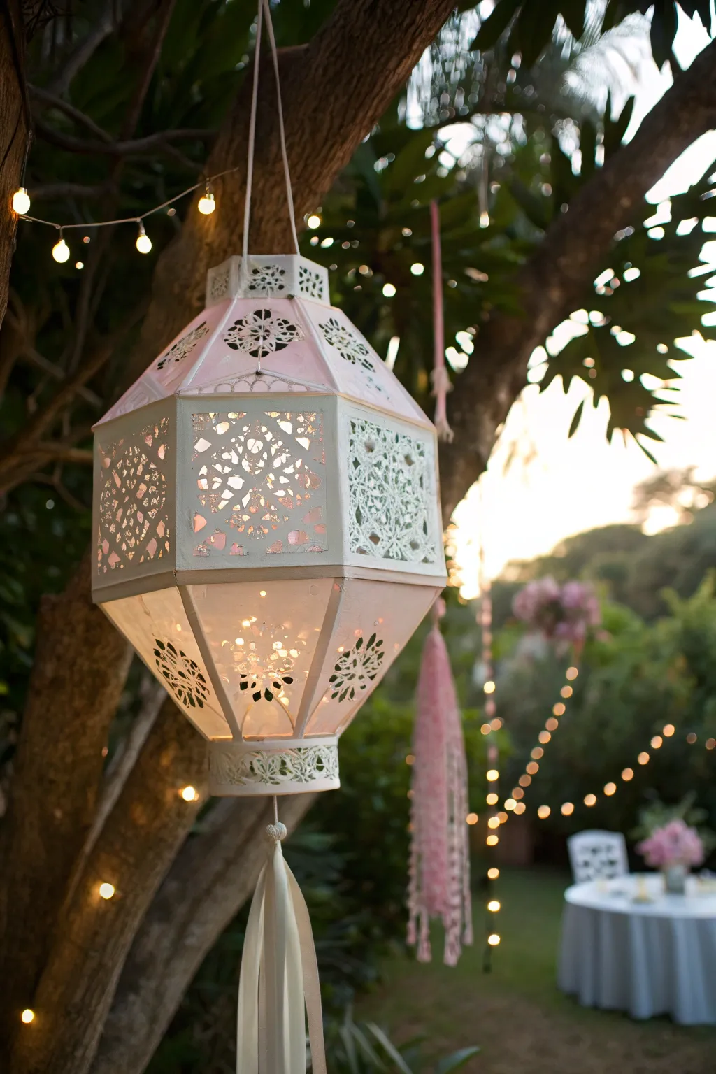 Illuminate your anniversary with handmade elegance: DIY Paper Lanterns.