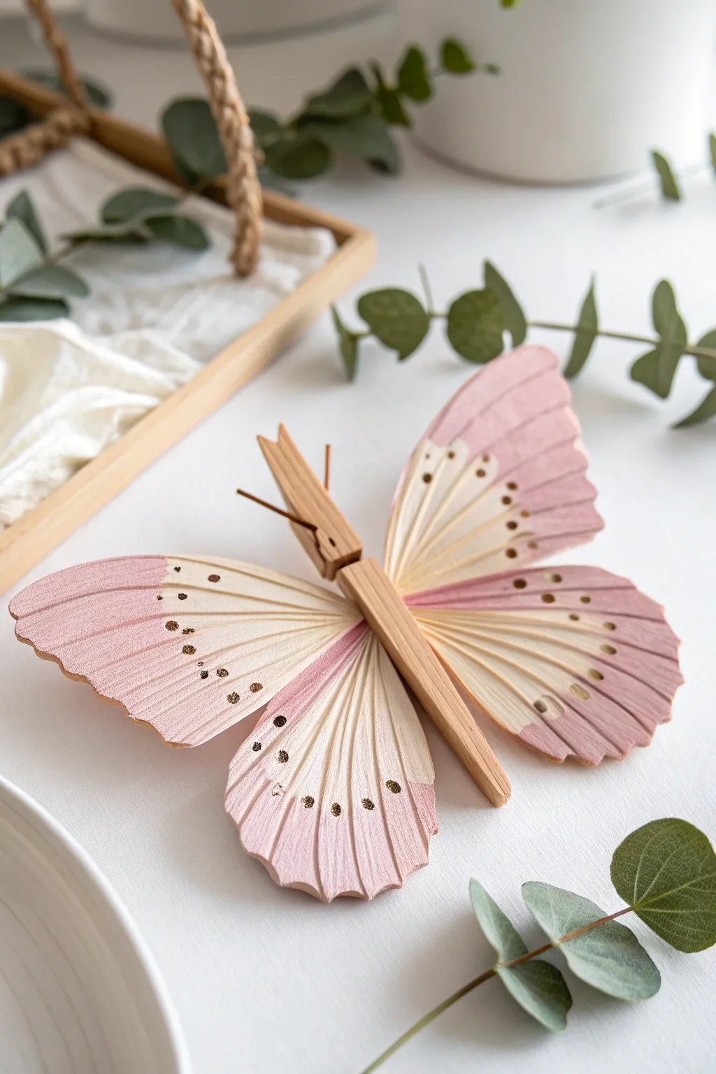 Let your toddler's imagination take flight with these charming butterfly puppets, perfect for a whimsical picnic afternoon.