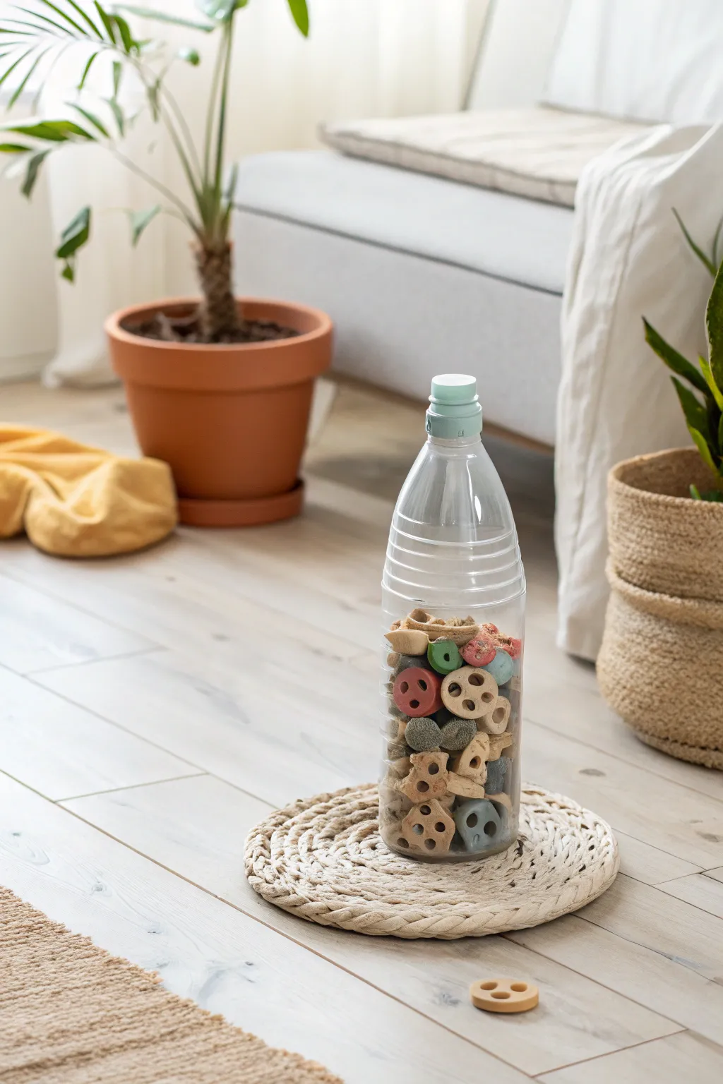 Crafted with love: A simple DIY pet toy that keeps your furry friend entertained and your home stylish!