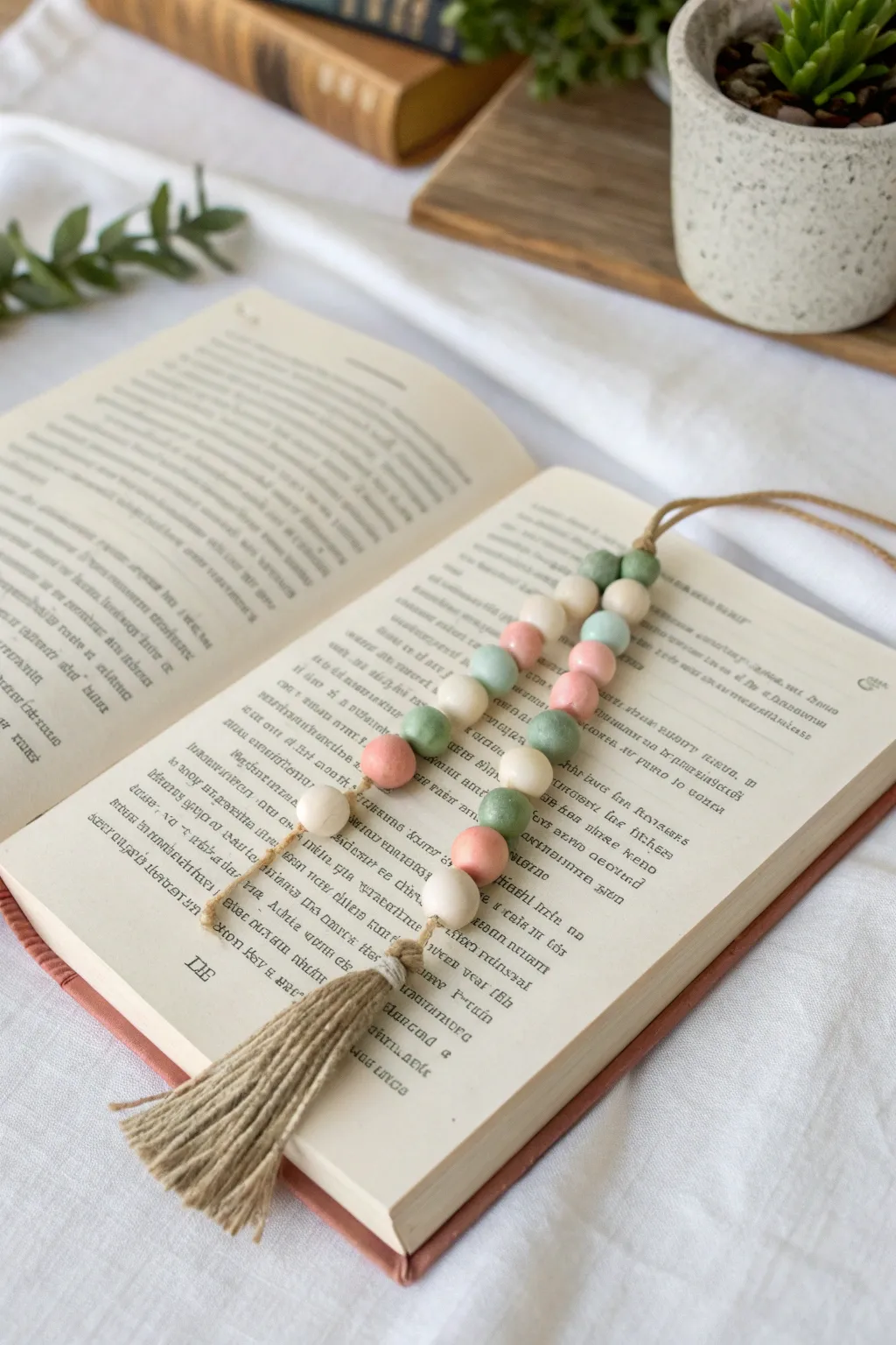 Add a touch of charm to your reading with these beautiful beaded bookmarks. Perfect for any book lover!