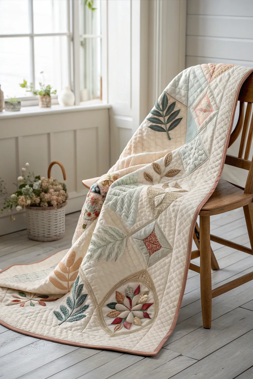 Transform your quilt into a tactile masterpiece with 3D techniques. Discover the art of applique and fabric manipulation.