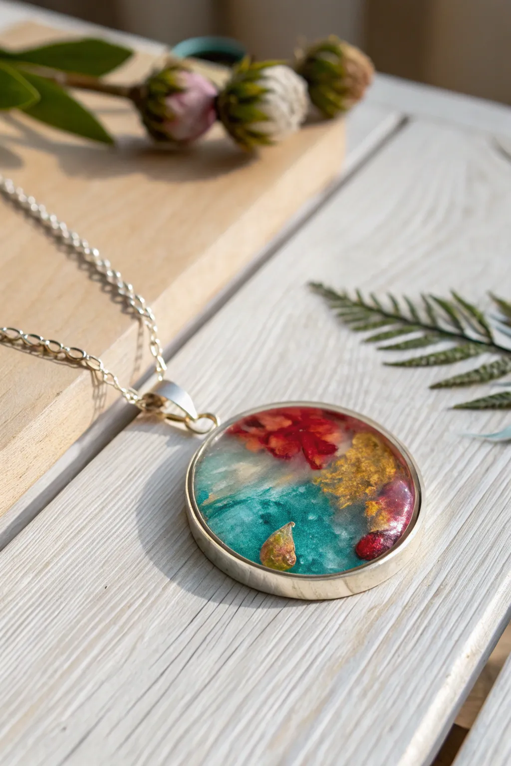 Discover the art of color with vibrant resin bezels, where simplicity meets playful elegance.