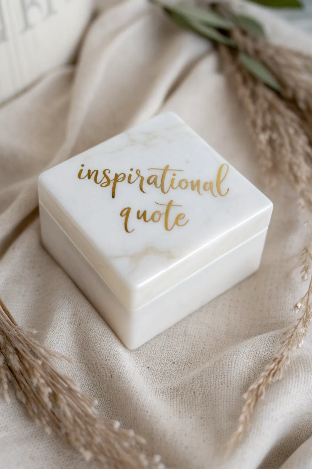 Find daily inspiration with a personalized resin trinket box that speaks to your soul.