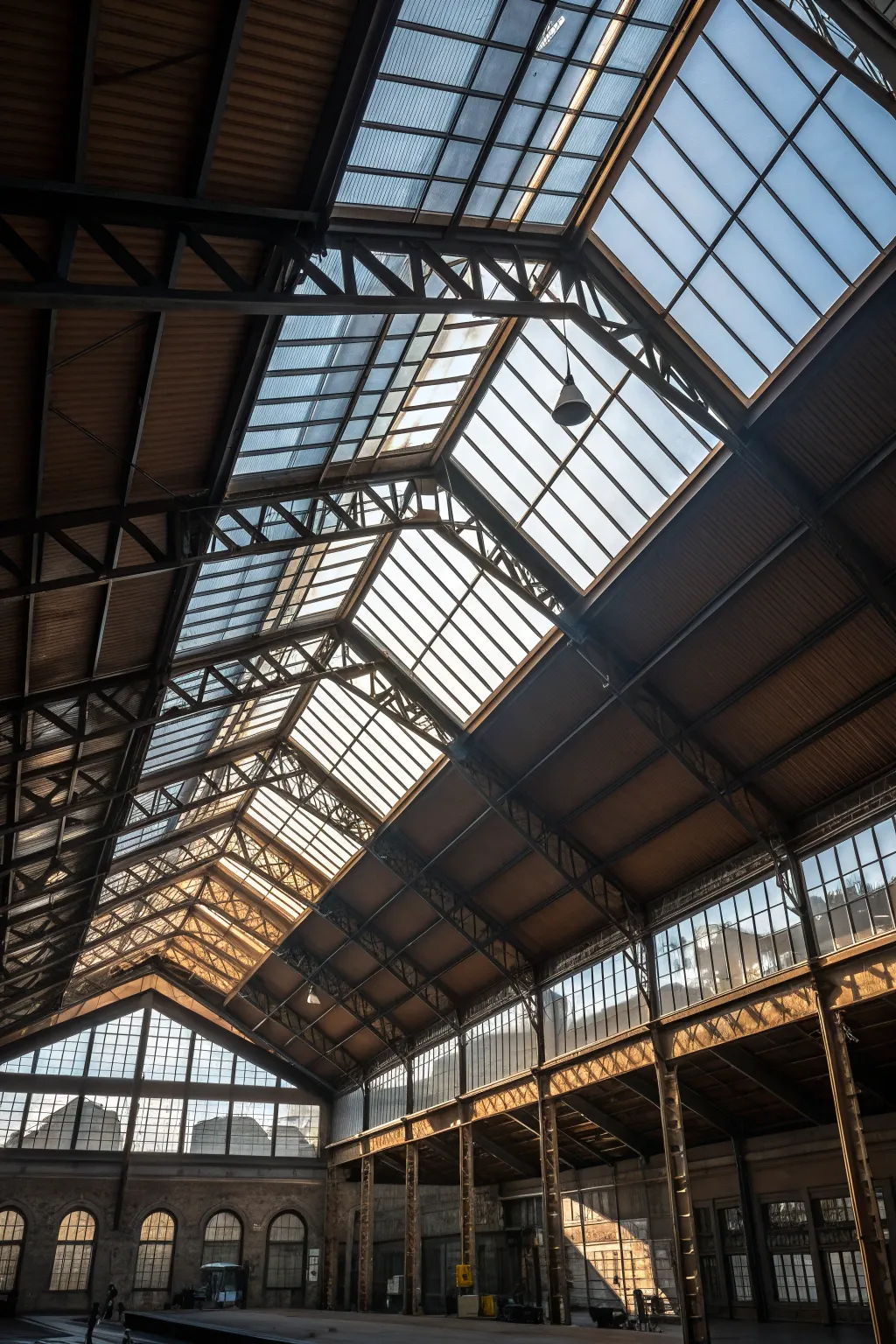 Illuminate your space with the striking design of a sawtooth roof—where industrial charm meets functional elegance.