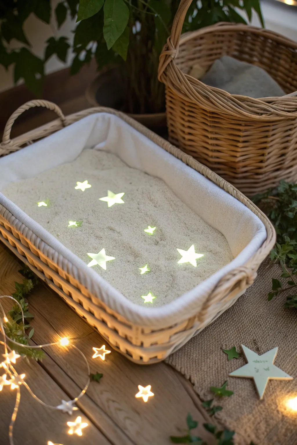 Embrace the magic of a glowing harvest moon night from the comfort of your home.