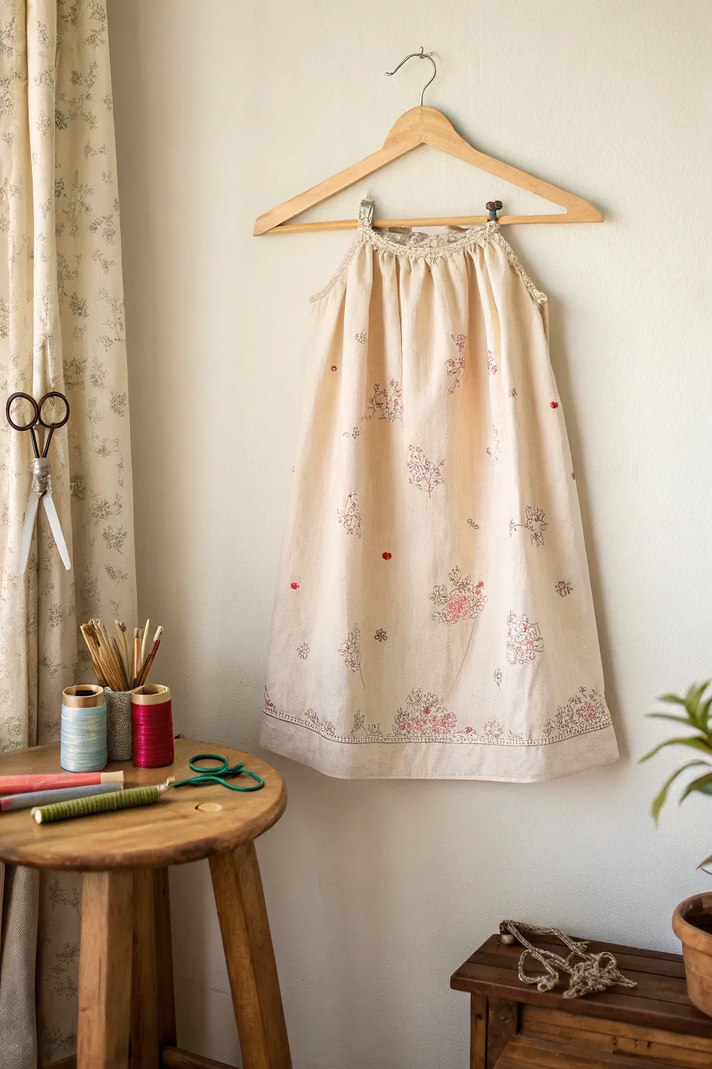 Crafted with love: A sweet pillowcase dress that brings simplicity and charm to your little one's wardrobe.