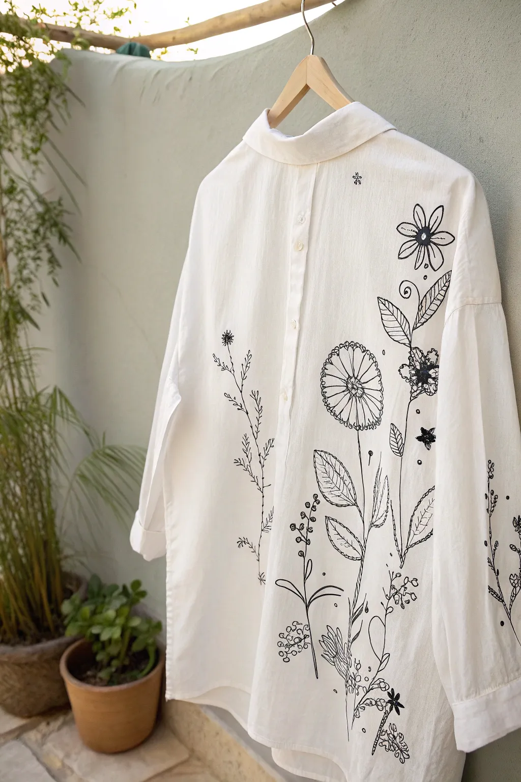 Transform your wardrobe with Sharpie artistry—where simplicity meets creativity.