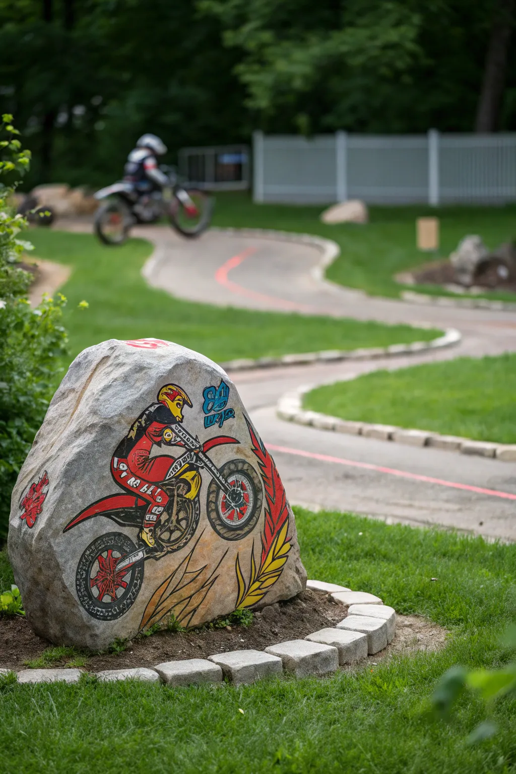 Guide your ride with style: Personalized track markers that merge creativity with functionality.