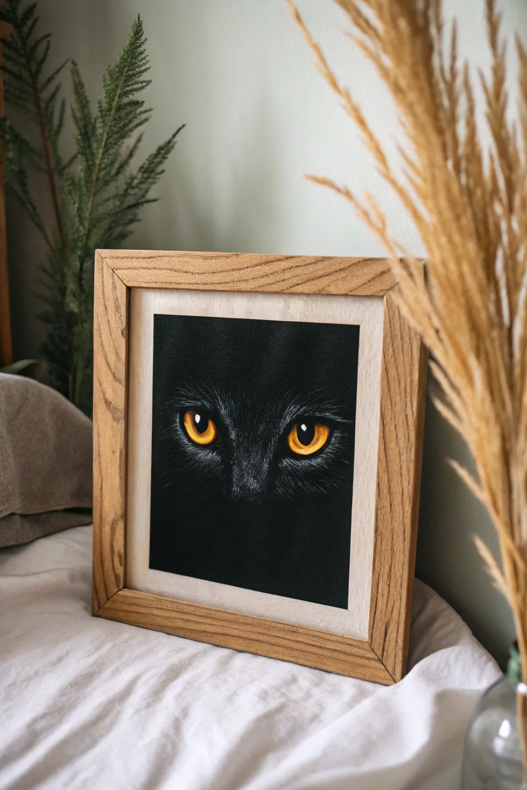 Peek into the mystery with these hauntingly beautiful watercolor eyes, a perfect blend of minimalism and bohemian charm.