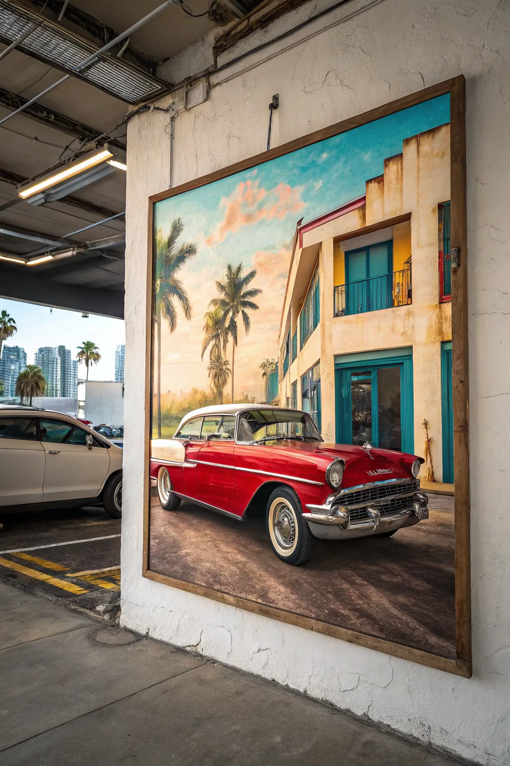 Vintage posters add a nostalgic charm to your decor.