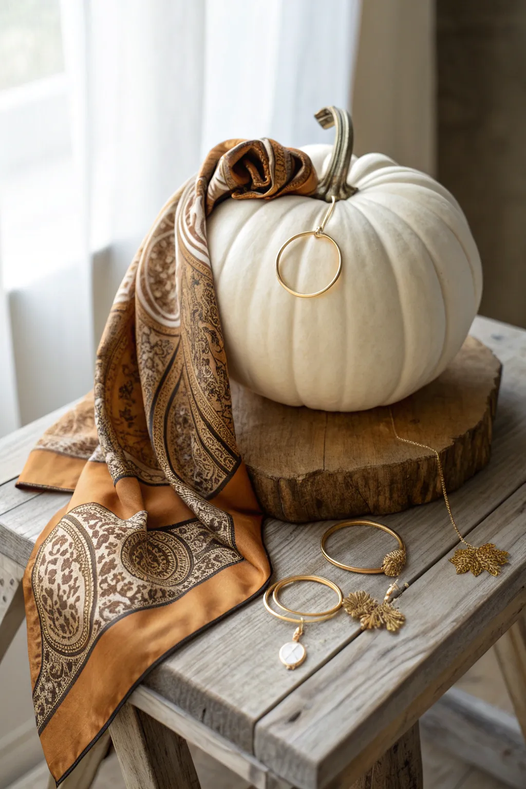 Who knew pumpkins could be fashionistas? 🎃✨ #PumpkinChic #BohoMinimalist