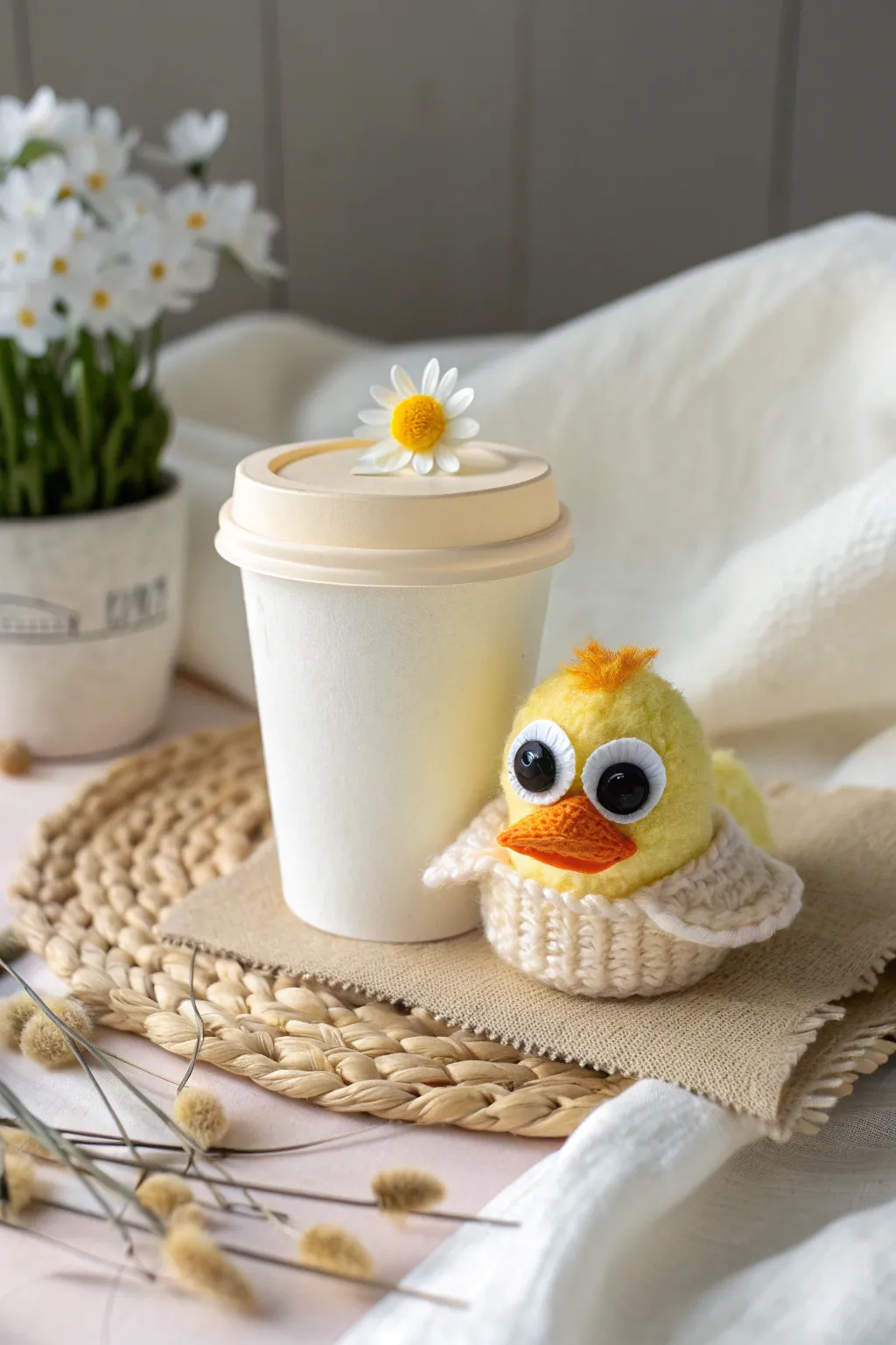 Embrace spring with this charming duckling craft, where simplicity meets creativity.
