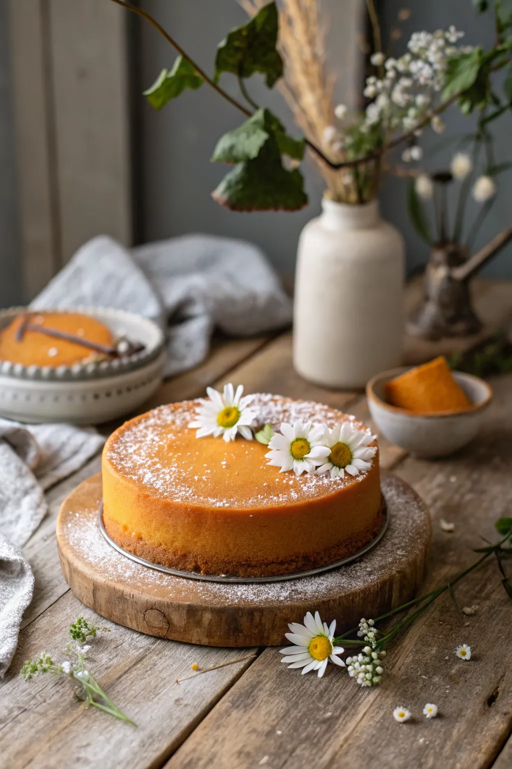 Indulge in the earthy sweetness of a Sweet Potato Cookie Cake—where minimalism meets boho charm.