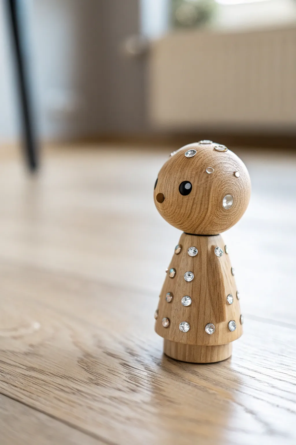 Add a sprinkle of magic with a bedazzled toy figure, where whimsy meets craftsmanship.