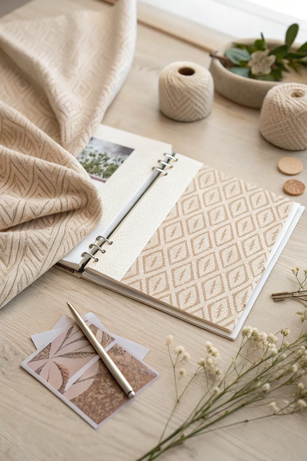 Capture the essence of your travels with a touch of fabric elegance.