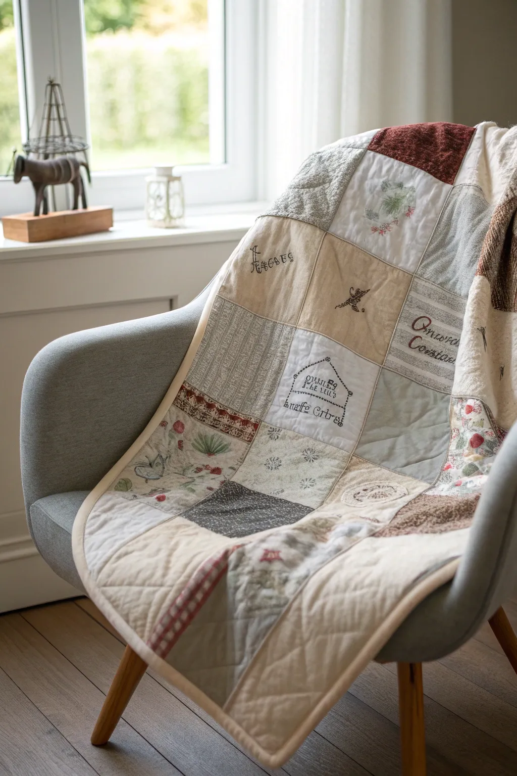 Transform your cherished T-shirts into a stunning quilt that tells a story of sustainability and style.