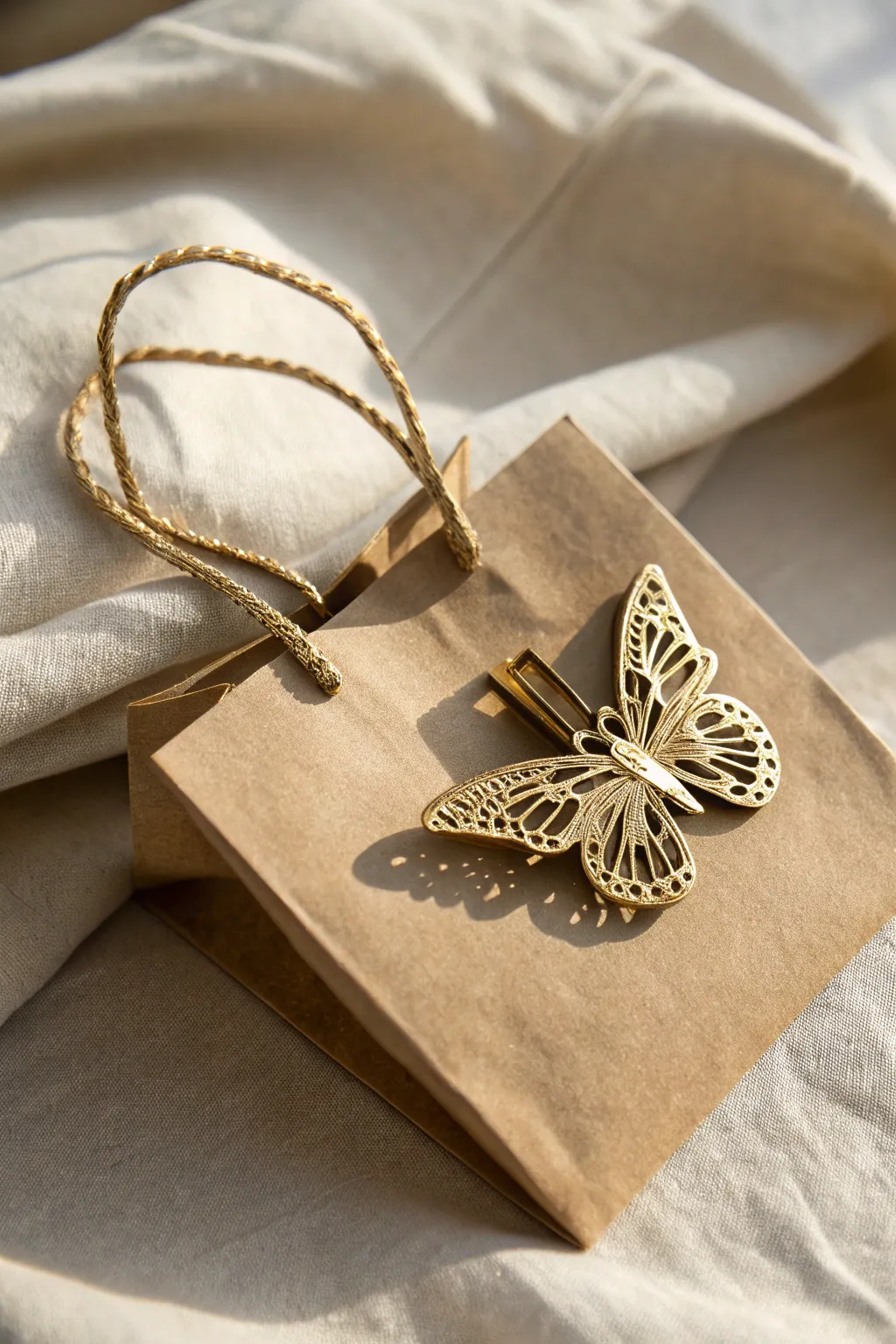 Add a touch of whimsy to your Valentine's gifts with these enchanting butterfly clips.