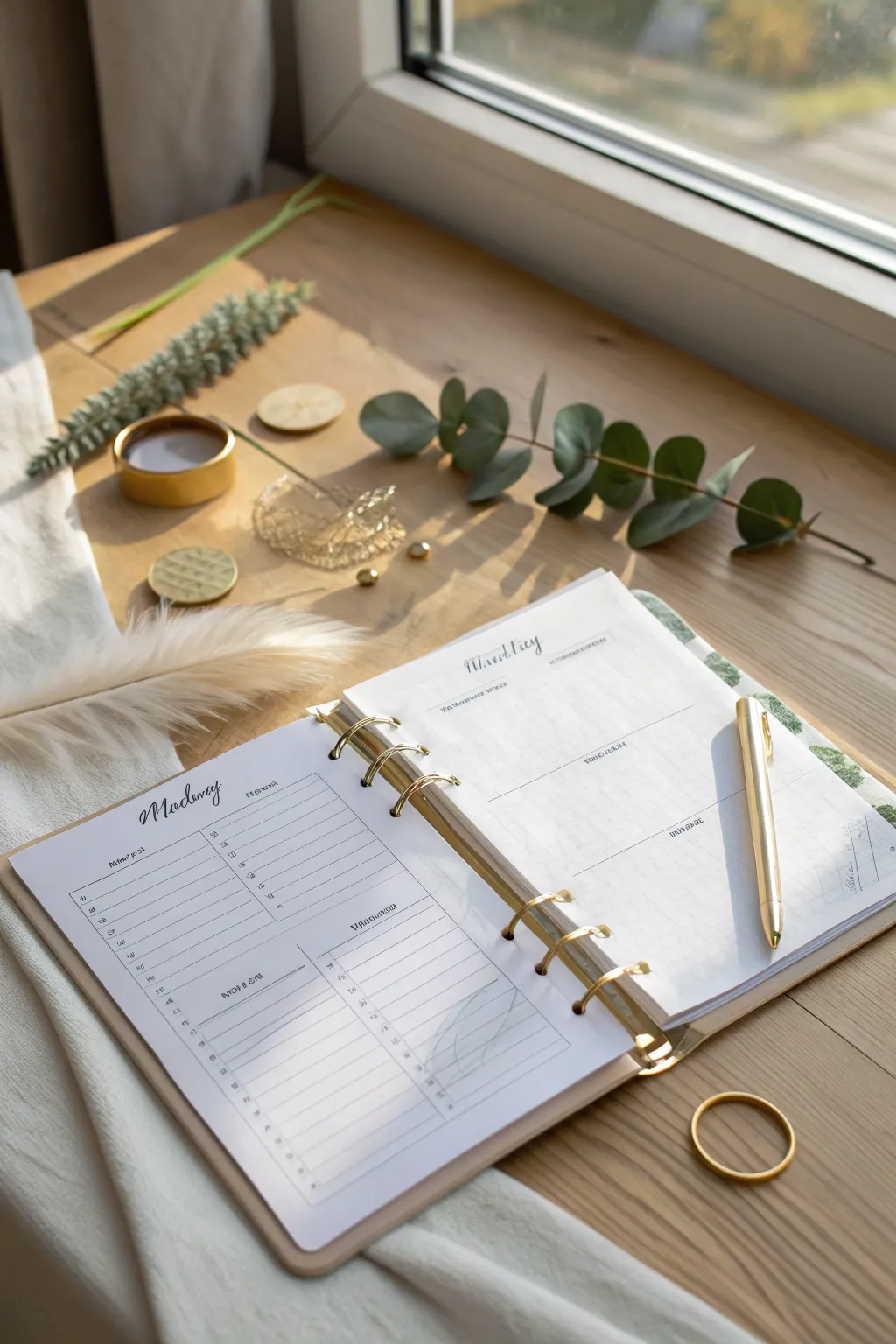 Organize your dream wedding with style and simplicity. 🌿✨ #WeddingPlanning #MinimalistElegance
