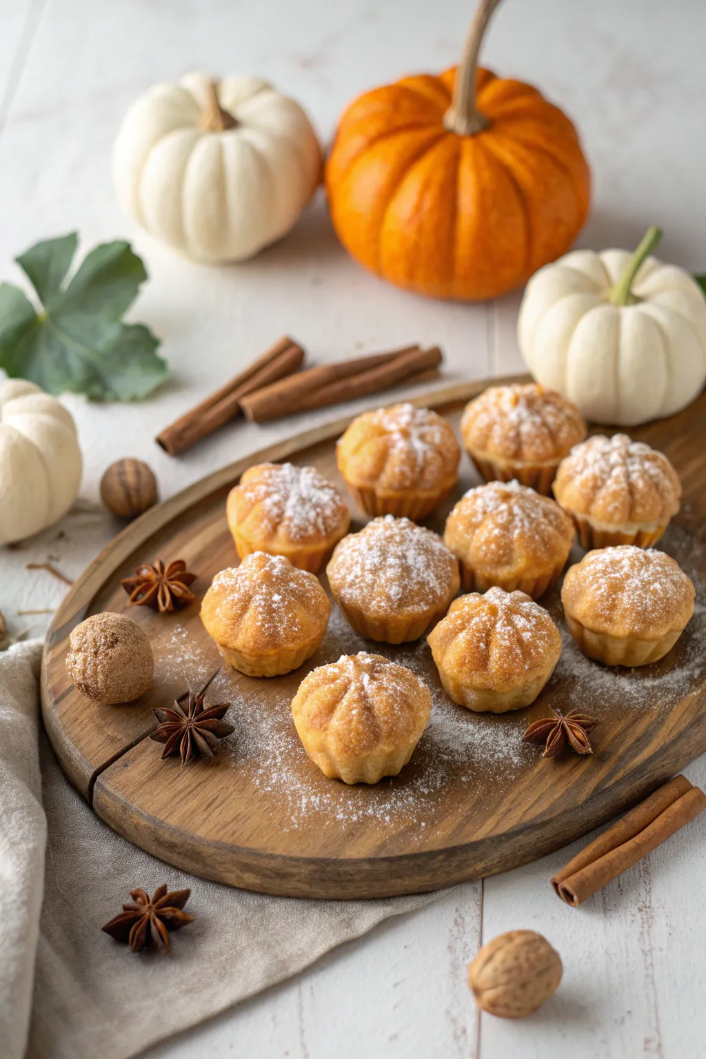 Savor the season with homemade pumpkin spice bites, a perfect blend of simplicity and warmth. 🍂