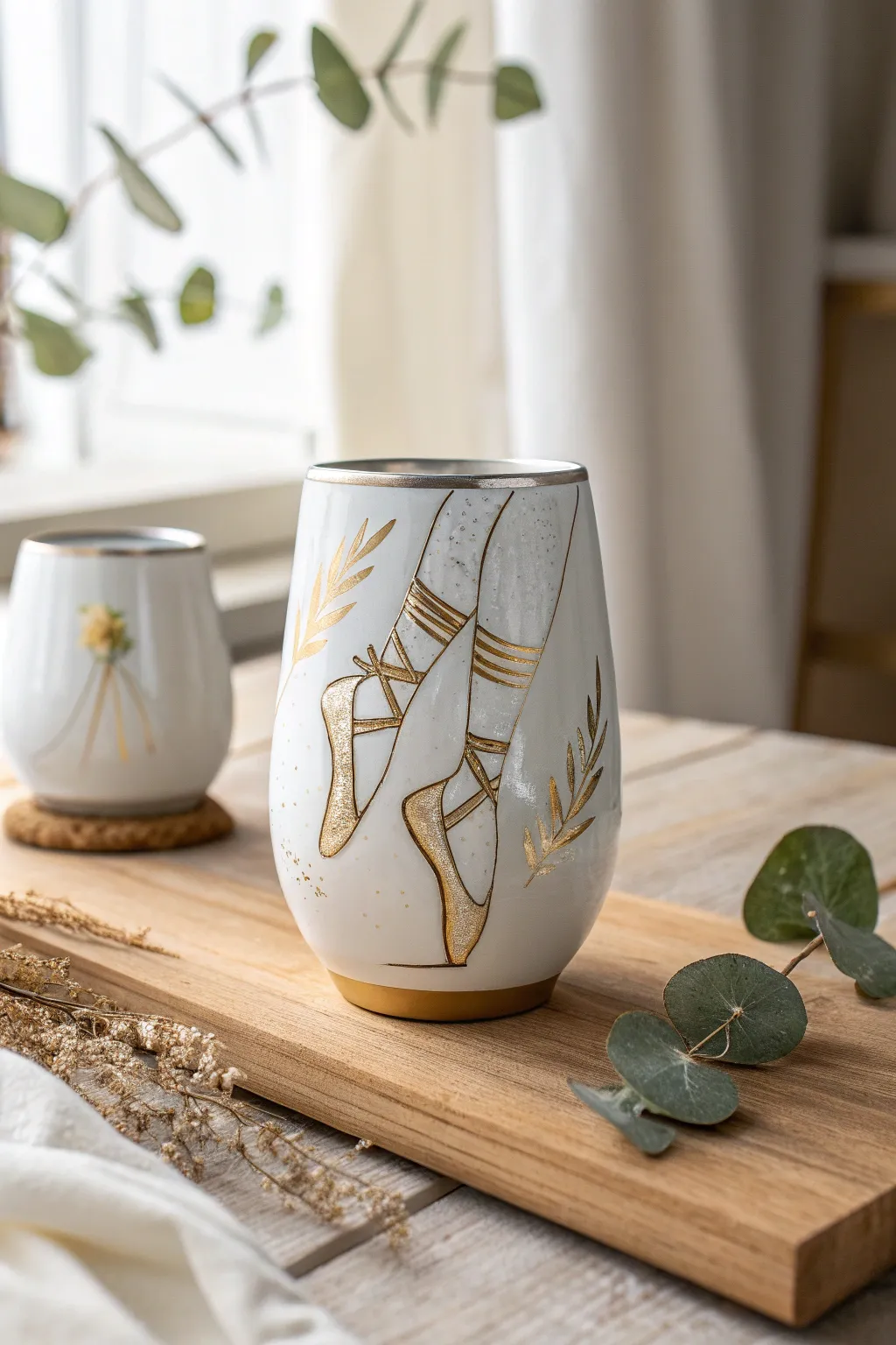 Sip in style with a dance-inspired tumbler that fuels your passion. #MinimalistElegance #CraftedWithLove