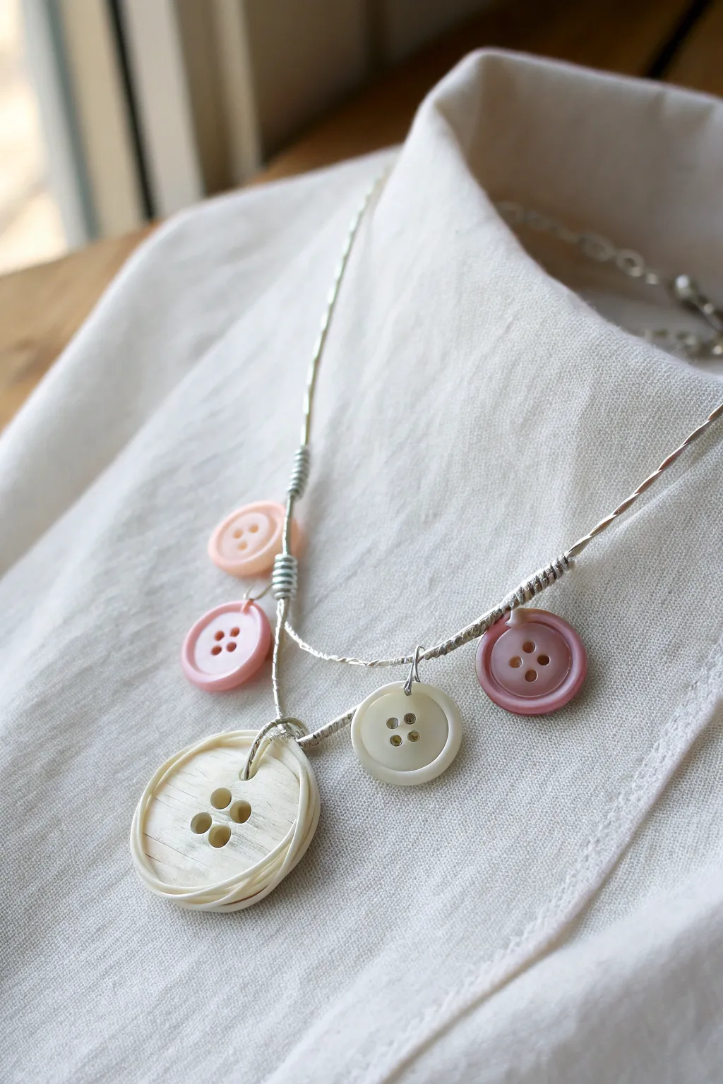 Rediscover vintage charm with playful button necklaces—where timeless beauty meets modern elegance.