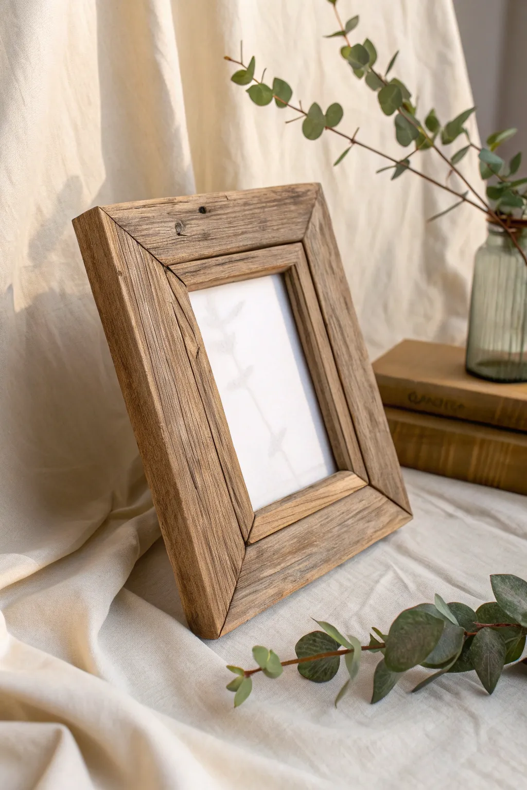 Embrace simplicity and charm with a handcrafted reclaimed wood picture frame, the perfect blend of rustic elegance.