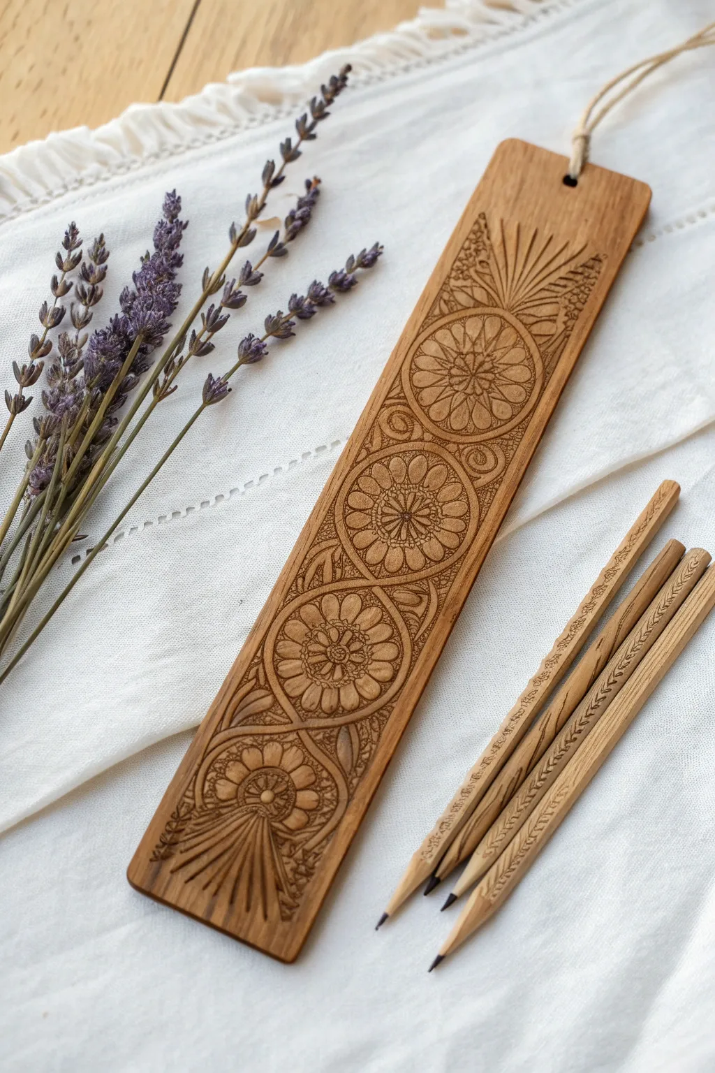Craft your own story with elegant wooden bookmarks. Start your DIY journey today!