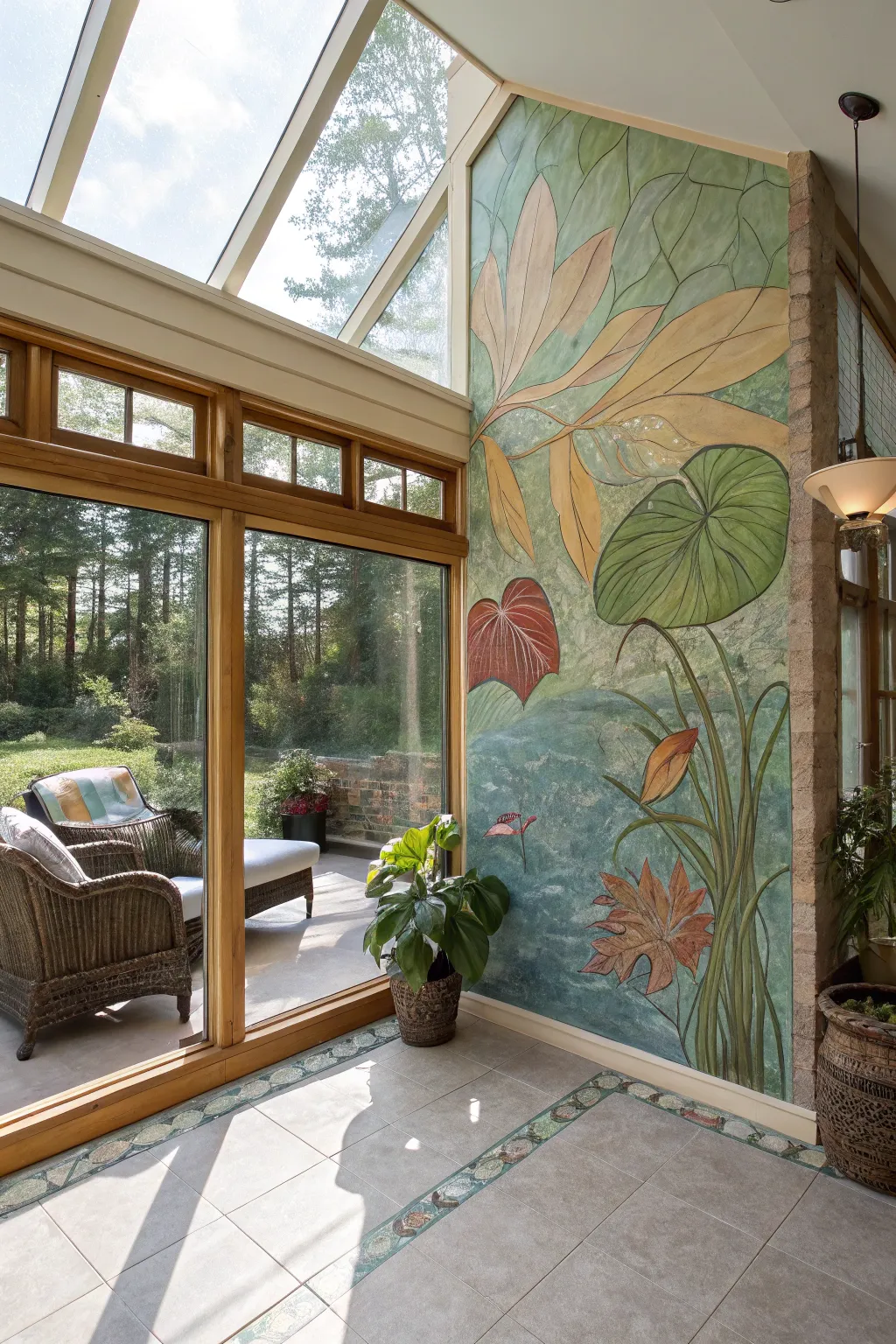 Nature-inspired designs create a serene connection.