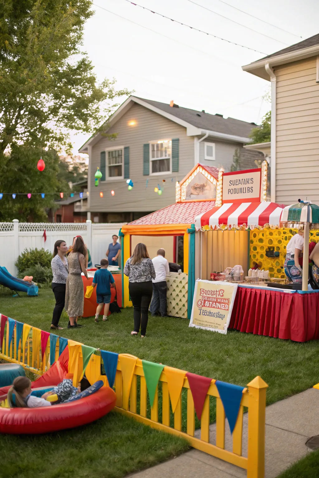 Capture the joy of the carnival with this lively party theme.