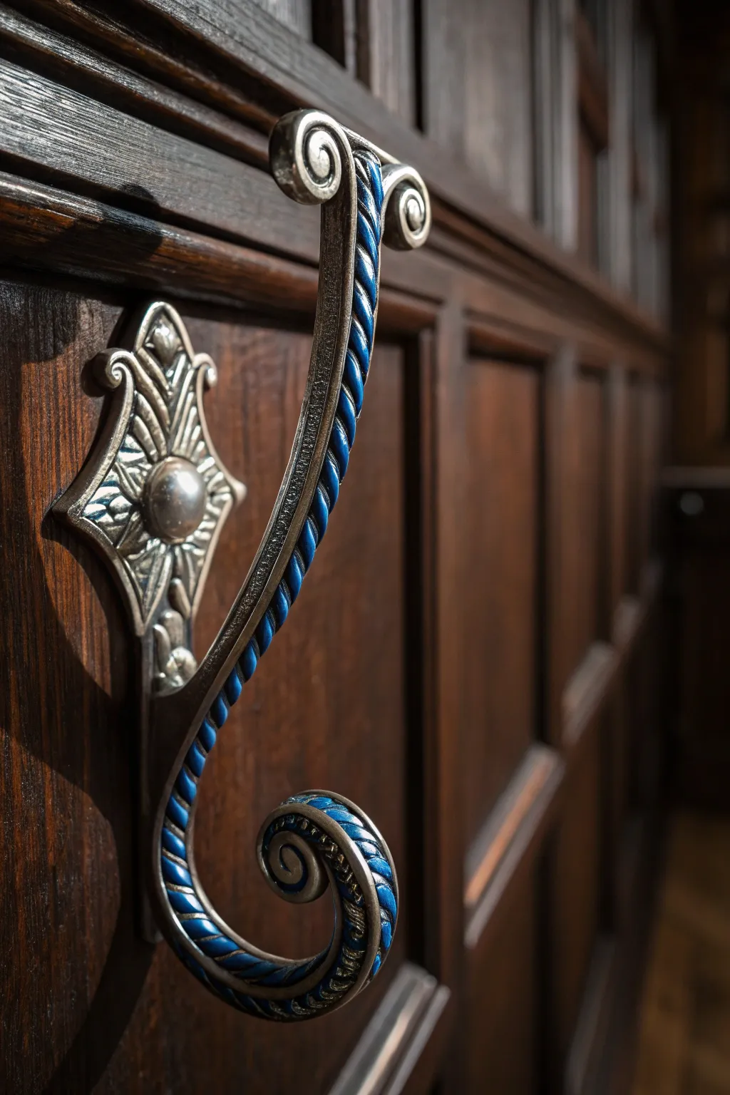 Elevate your entryway with artful aluminum craftsmanship.