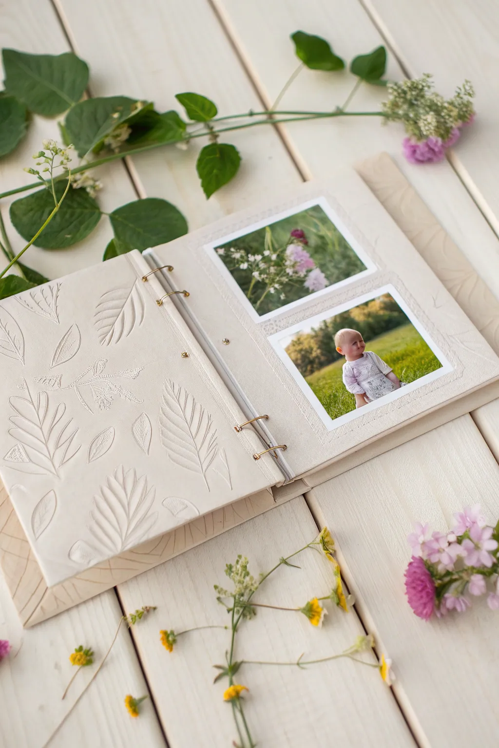 Capture your baby's precious moments with nature's vibrant hues as the perfect backdrop. #NatureInspiredMemories