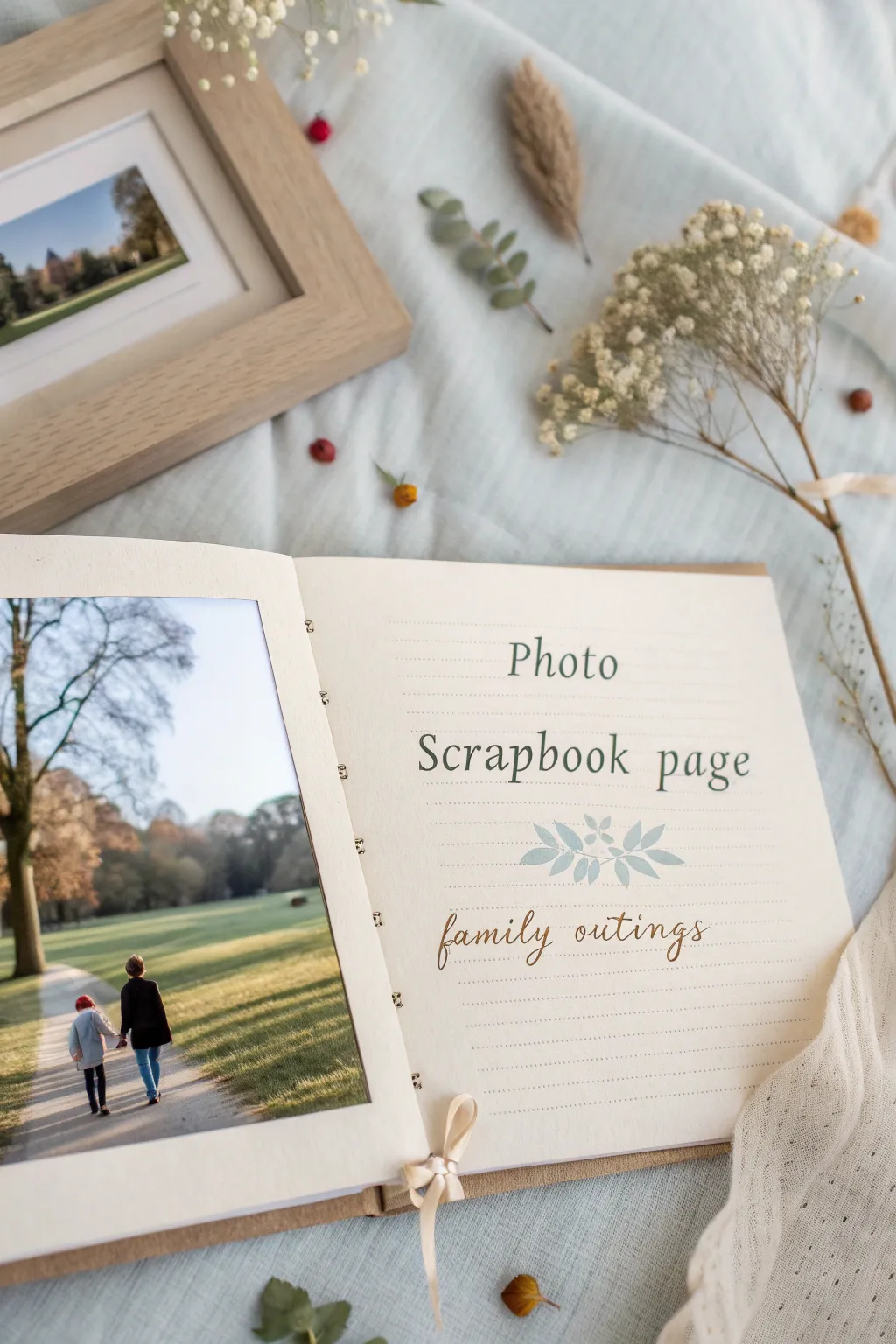 A Special Place: Cherish your family's cherished moments with a touch of minimalist elegance.