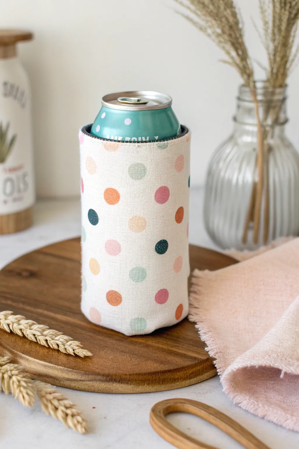 Elevate your bachelorette party with chic and playful koozies—where Scandinavian minimalism meets boho flair!