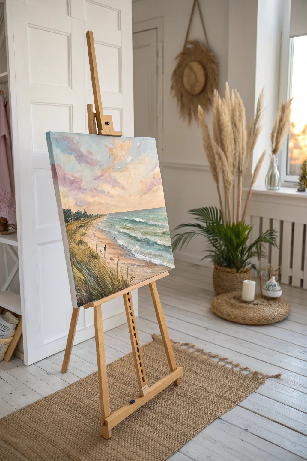 Discover the beauty of impressionism with serene beach scenes that capture light and color in their purest form.