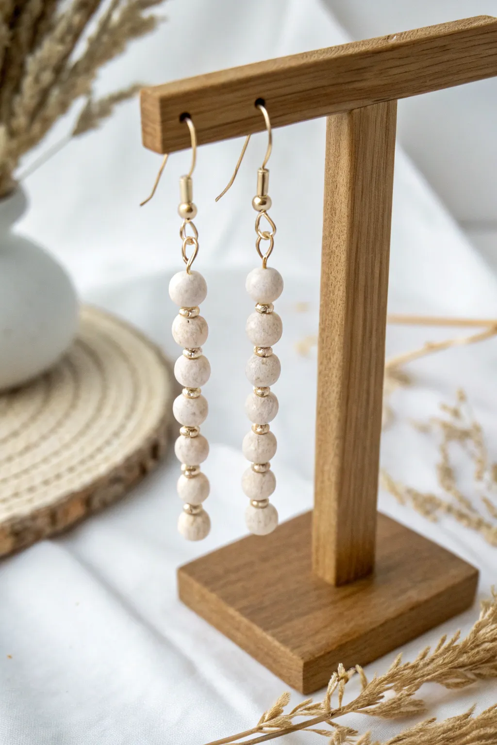 Elevate your style with minimalist beaded elegance.