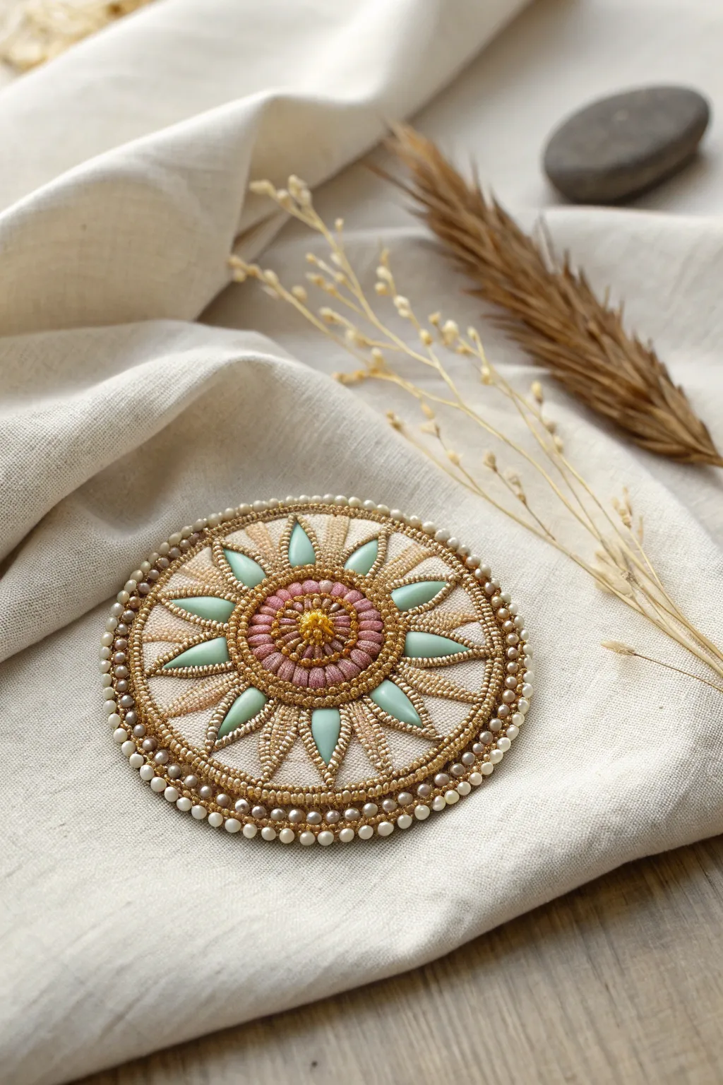 Illuminate your space with a handcrafted sunburst medallion, where simplicity meets radiant charm.