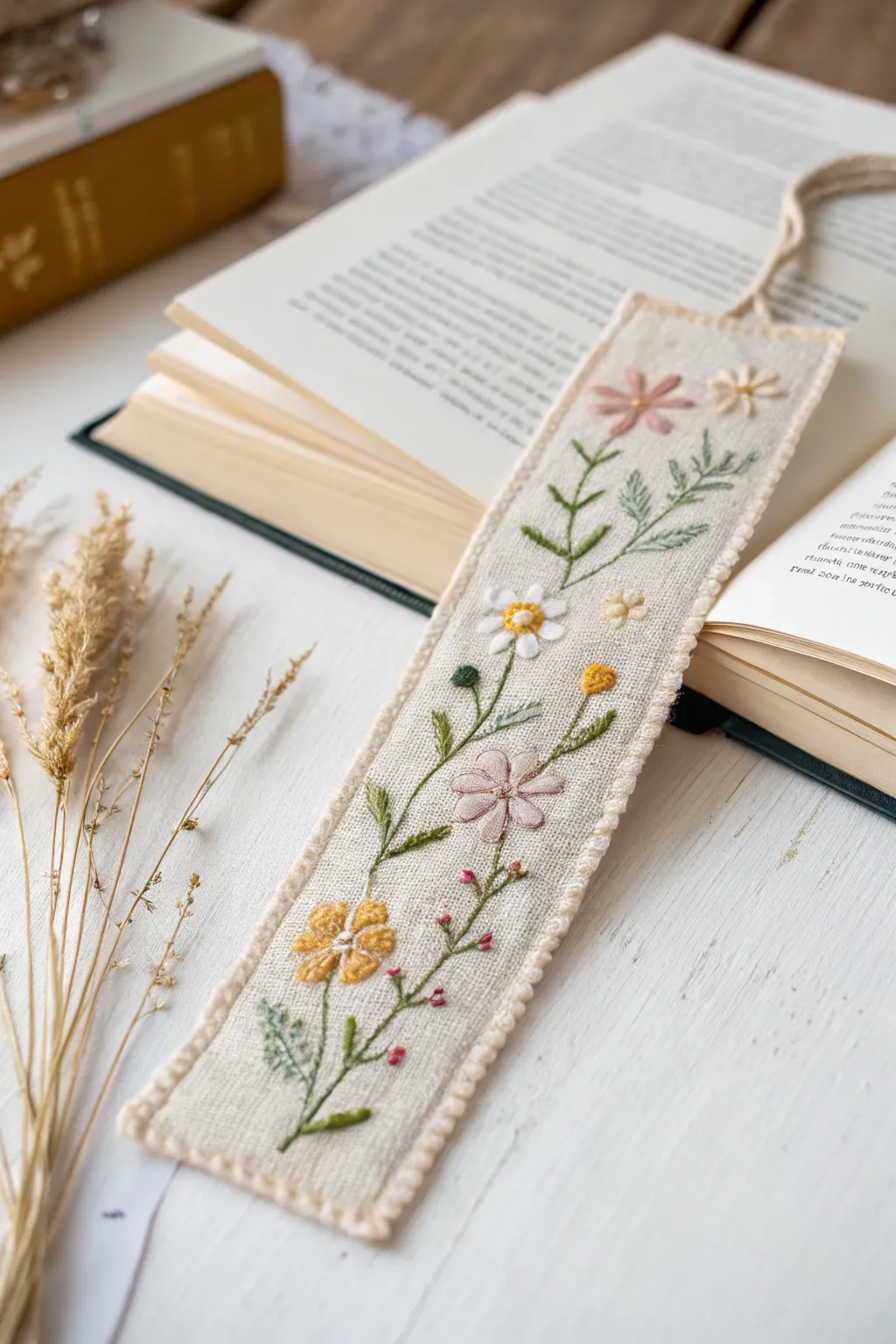 Add a touch of elegance to your reading with handcrafted fabric bookmarks. Perfect for book lovers and thoughtful gifts!
