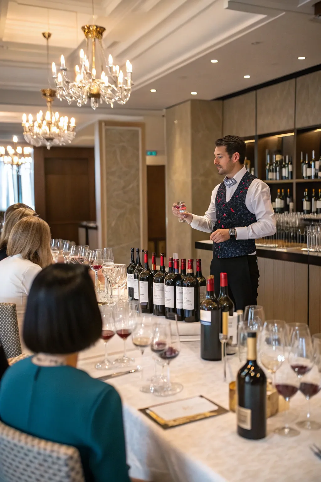 Savor the flavors of French wines with a guided tasting.