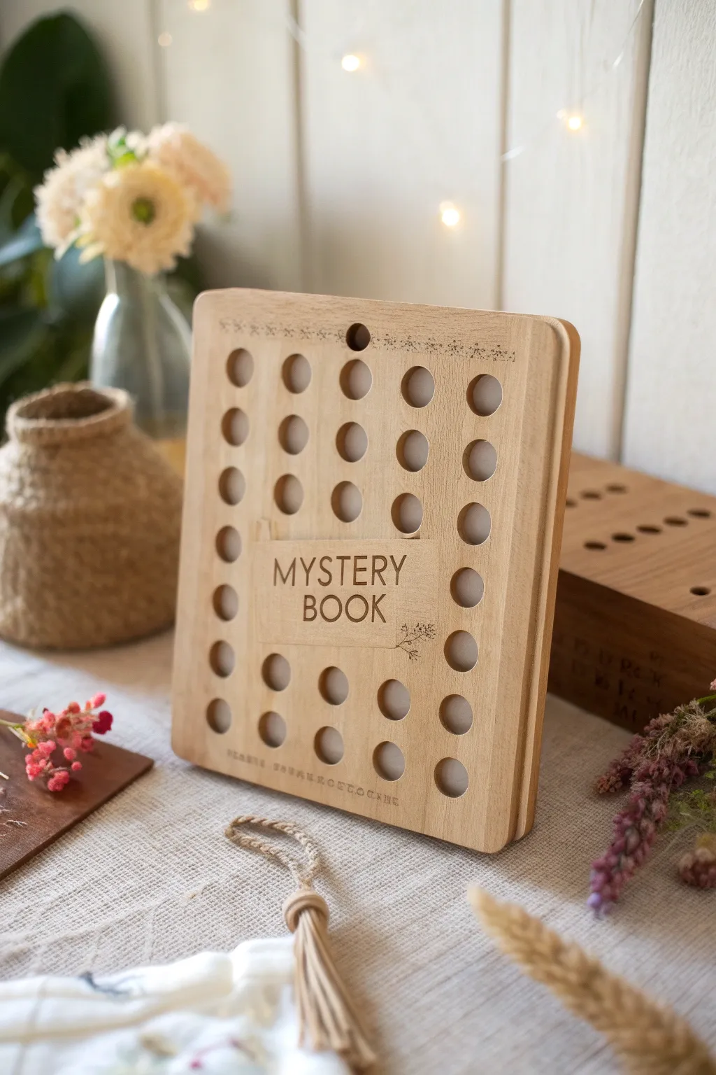 Uncover your next literary adventure with this charming punch board of mystery reads. Perfect for the bookworm in your life!