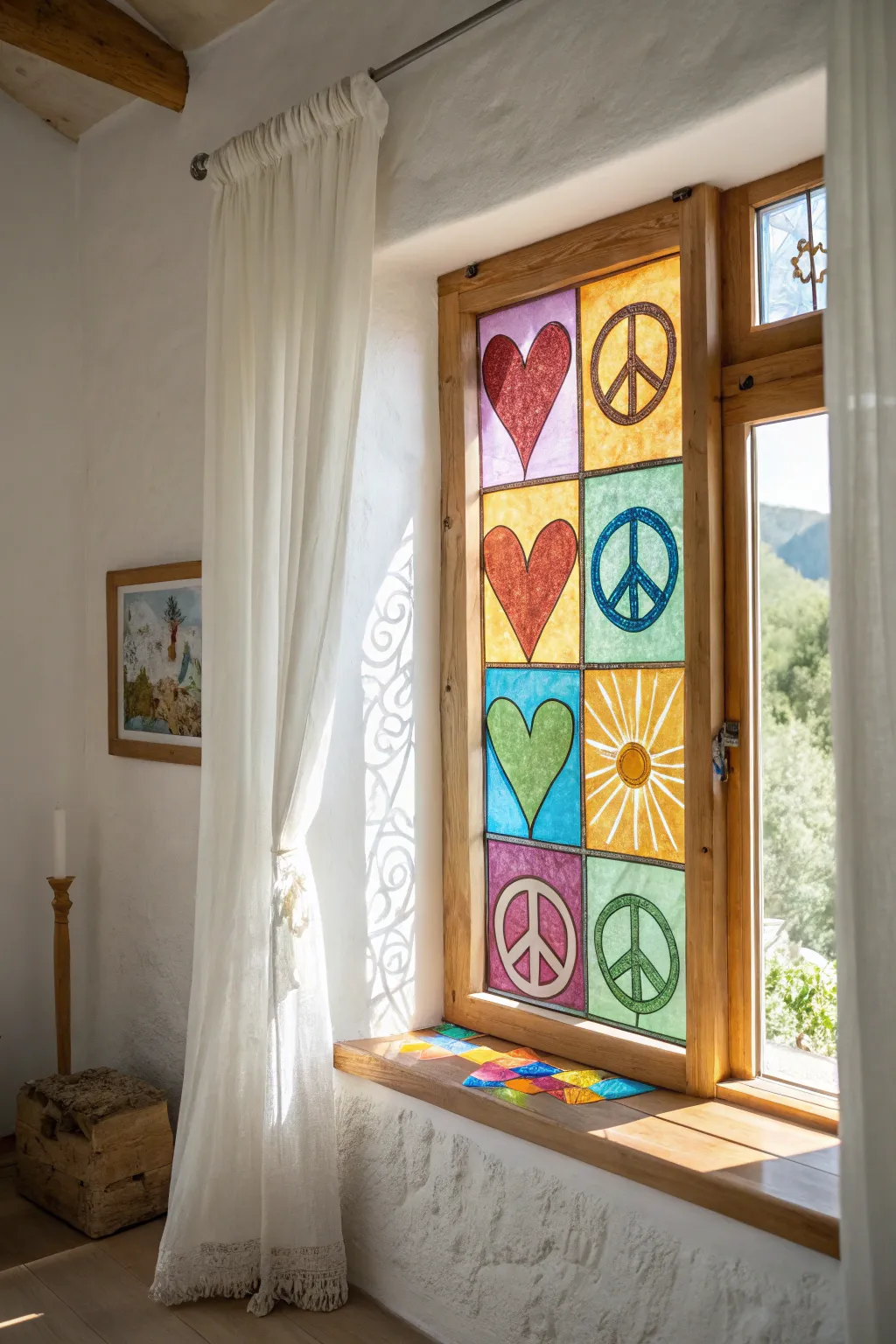 Illuminate your space with a touch of history and unity. Create your own stained glass masterpiece that reflects beauty and inspiration every morning.