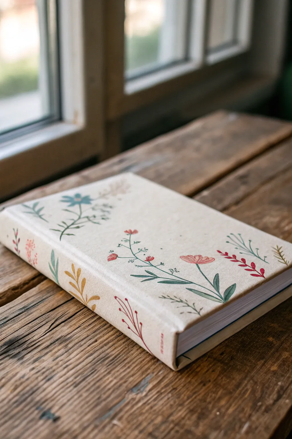 Add a personal touch to your gifts with hand-painted book wraps that blend simplicity and artistry.