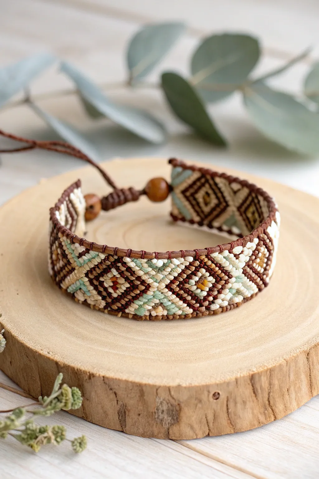 Discover the timeless elegance of intricate bead loom designs, where craftsmanship meets minimalist beauty.