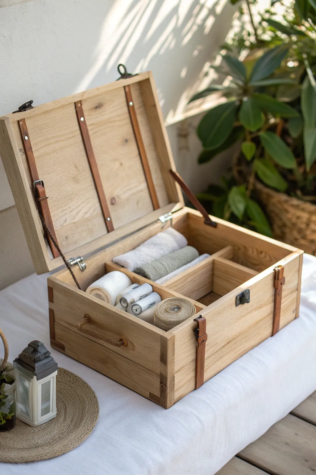 Transform everyday items into a stunning camp box masterpiece with upcycling magic!